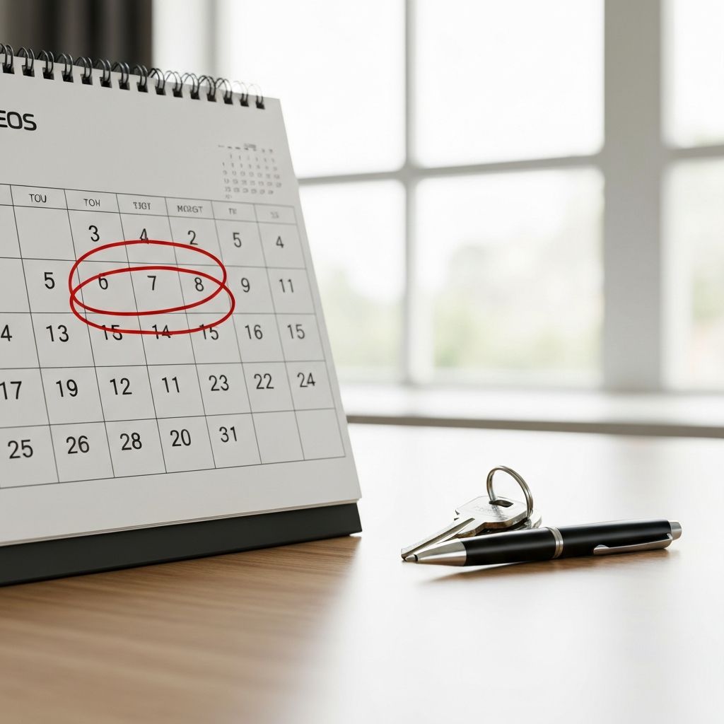 You Choose the Closing Date